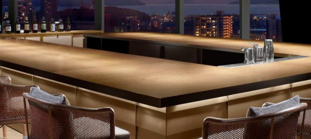 the lobby lounge and bar