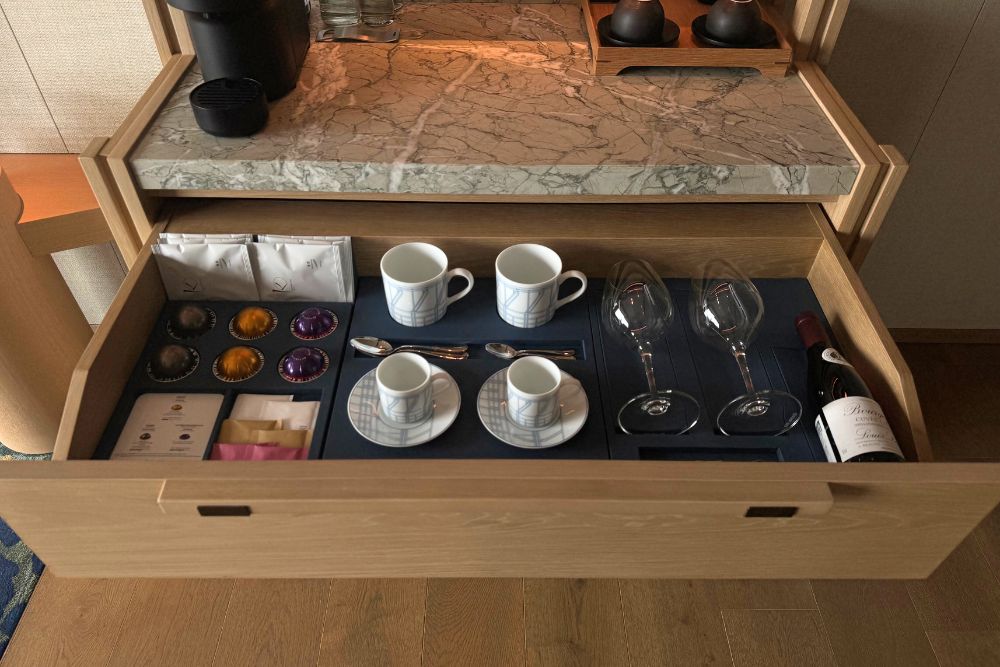ウォルドーフ・アストリア大阪の部屋